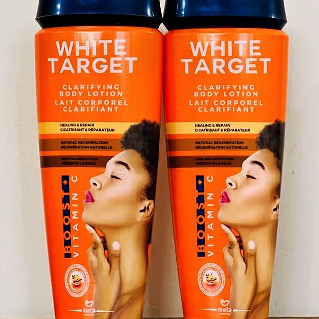 Takeer - WHITE TARGET BODY LOTION 
👨‍🦯Ni lotion nzuri na inayotakatisha haraka sana. 
👨‍🦯Ni lotion itakayokufanya kuwa na rangi nzuri
 Ndani ya siku 7 b...