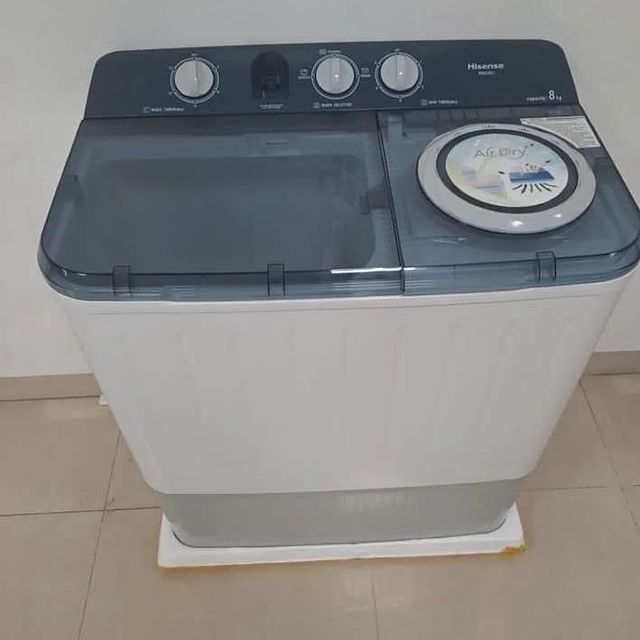 Takeer - Offers Offers 
Hisense Washing Machine 6/7/8/10/12&14Kg Manual,
Twin Tub, Rust Proof, Plastic Body, Low Noise, White
2 years warranty

Price
6KG Be...