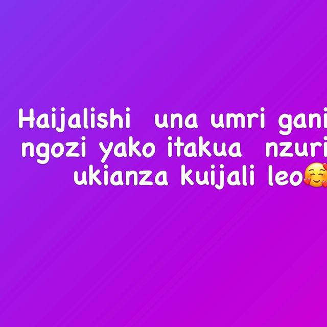 Takeer - Usiikatie tamaa ngozi yako love bado haujachelewa kuanza kuitunza ngozi yako😘