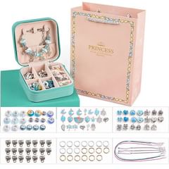 Takeer - Girls diy Beads And Charms for Making Jewelry Bracelet, Beads Kit with Gift Box
Price 45,000tshs