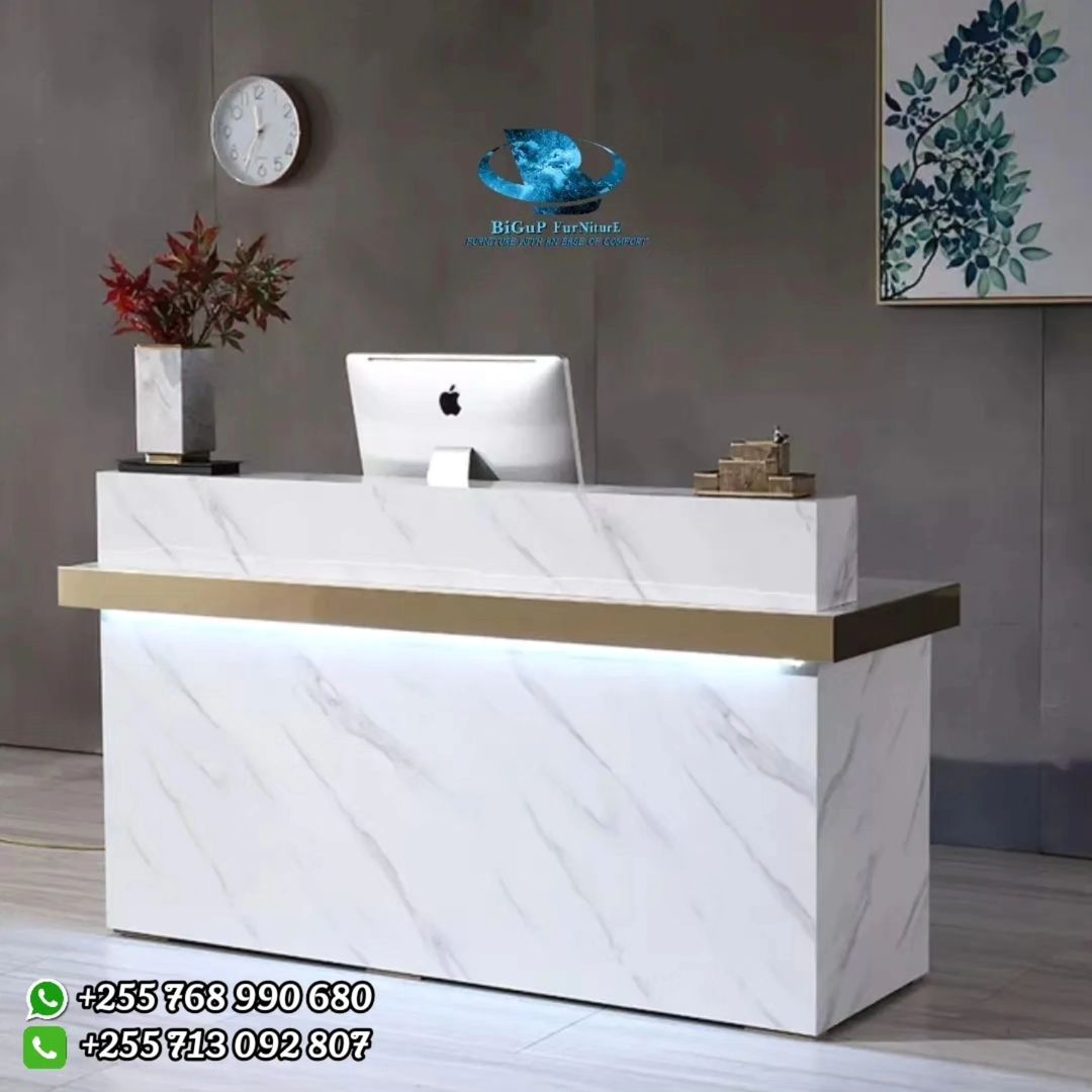 Takeer - RECEPTION DESK/TABLE 
160CM FOR 1,600,000TSH 

📍kariakoo branch 📞📍kinondoni branch 📞
                    