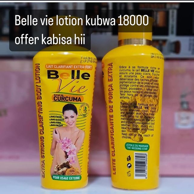 Takeer - Belle vie lotion kubwa
Bei 18000
whatssap Jumla zipo  pia ukitaka carton unapata