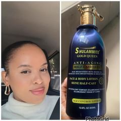 Takeer - Gold Queen lotion
Hii wale wanao penda kung'aa sana
Wasio penda kuzeeka hii kiboko 
Wenye madoa madoa na maakunyanzi
Wenyewe wanasema Age control l...