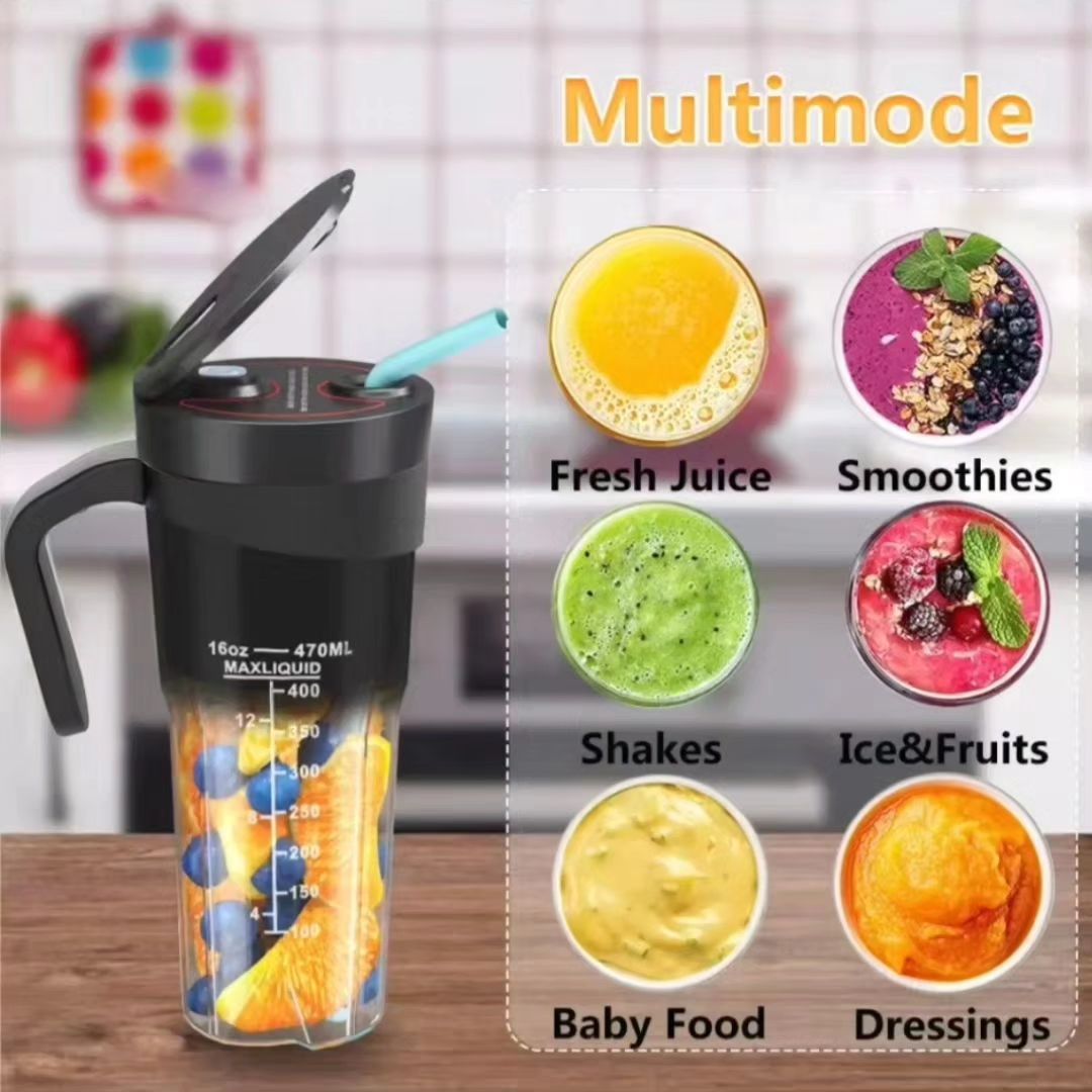 Takeer - ●HighQuality Portable Blender Cup at shs 60000/=

● Ujazo mls 475 / nusu litre

●Inauwezo wakusaga vitu vigumu kama barafu , Almonds,  Korosho pia ...