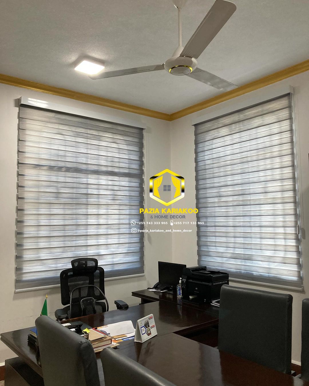 Takeer - Zebra Blinds

Office Curtains

Square mita 80,000
+Installation  10,000
Piga Simu Mafundi waje kupima

WhatsApp 👇👇
##
Hizi Zinauzwa kulingana na ...