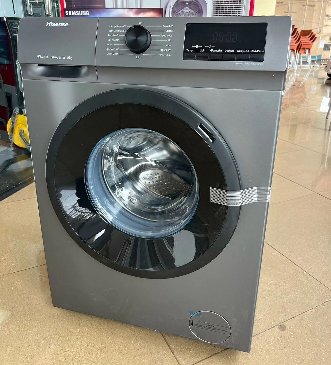 Takeer - Hisense Front Load Washing Machine Inox - 9KG
Warranty: 24 months
Price Tzs 1,170,000 

Call or WhatsApp 

Key Features
●BLDC Inverter motor
●A+++ ...