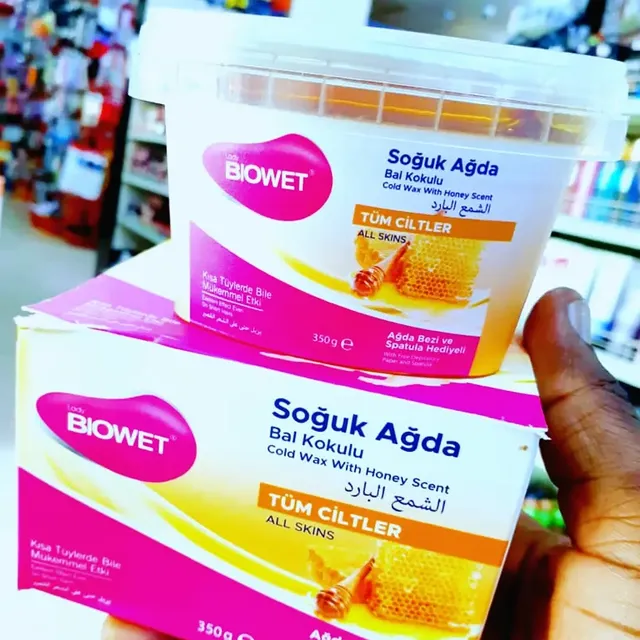 Takeer - BIOWET
*COLD WAX with honey & depilatory paper and spatula
*Useful all skin type
Karibu
