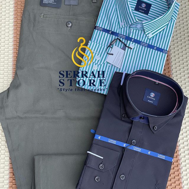 Takeer - A classic set of 2 shirts and Cadet
Price 120,000/=
Hazipauki, Hazitokwi vipele, mkatabaa💯💯
Tunafanya Delivery na mikoani tunatuma kwa uaminifu
   