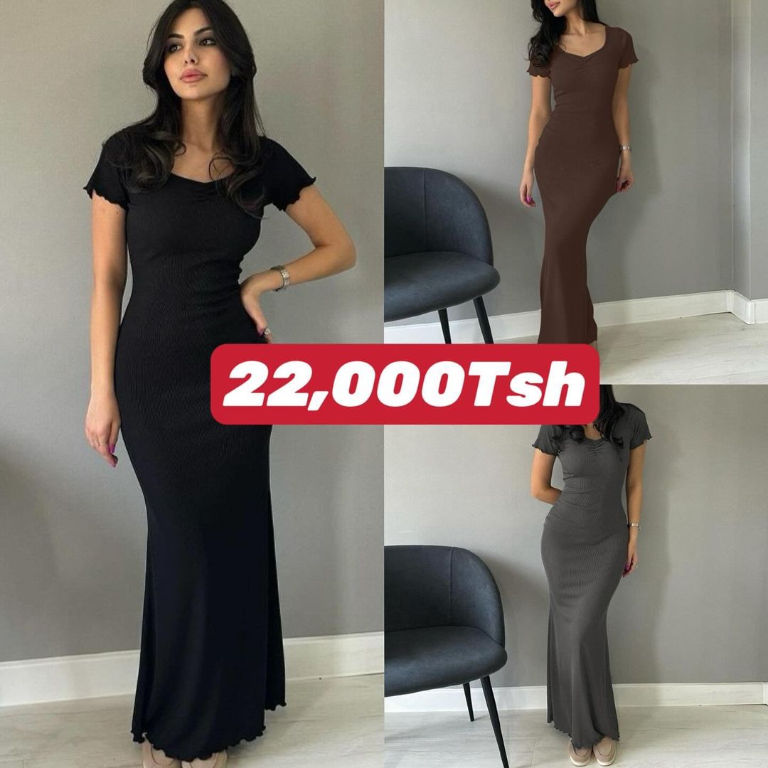 Takeer - 🥳🥳🥳New Arrivals 🥳🥳🥳
 🔥🔥🔥

Dress😍😍
Price: 22,000Tsh/=

Material: Quality assured (Ipo Kama kwenye picha)✅ 
Please send a DM for faster re...