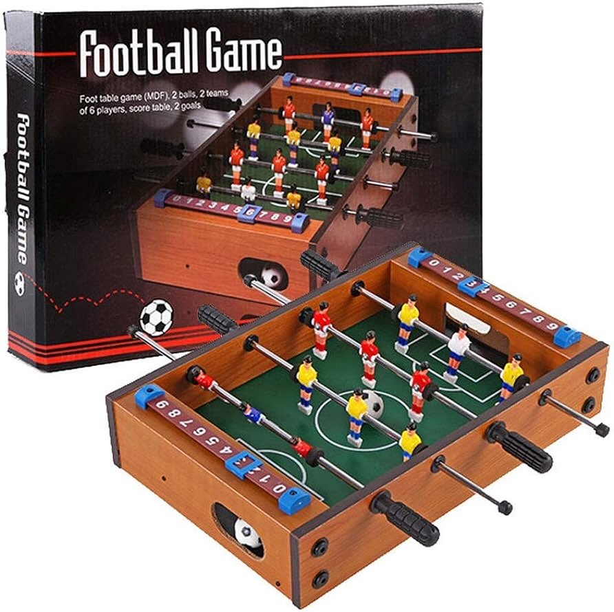 Takeer - Football Soccer Table Board Game Parent-Child Interaction Wooden Four Poles
Price 45,000tshs