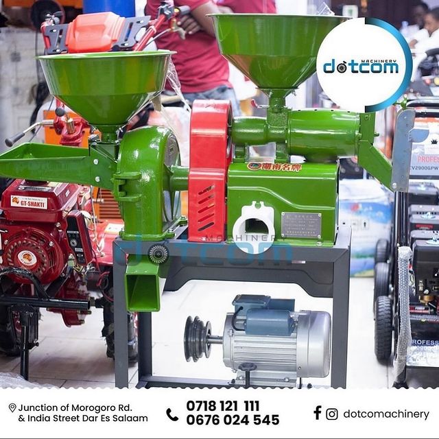 Takeer - 2 in 1 MASHINE

Hii ni mashine madhubuti kwaajili ya Kusaga mahindi na kukoboa mpunga

✅ Motor 3hp

Call / Whatsapp 
www.dotcomachinery.co.tz
_____...