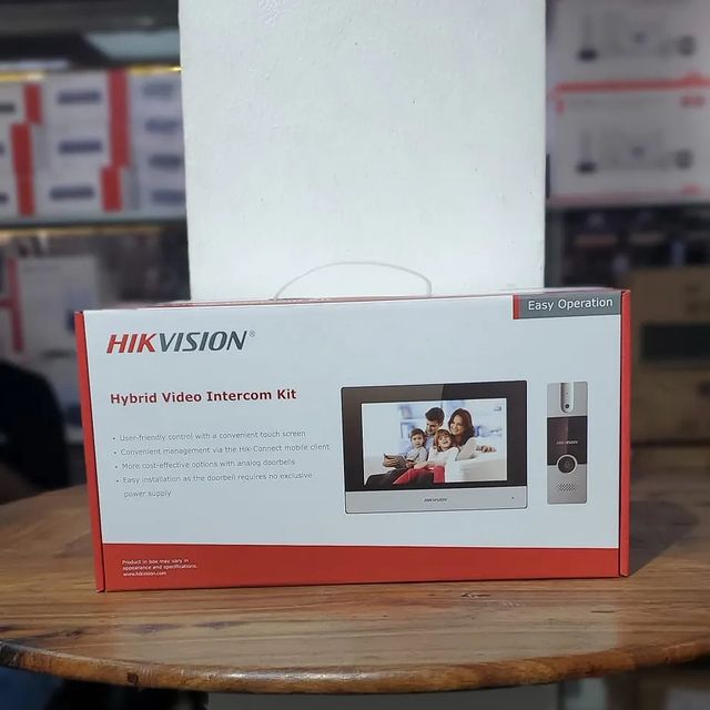 Takeer - Make your life easier with HIK VISION Hybrid Video Intercom Kit with Easy installation as the doorbell requires no exclusive power supply🤩 👉🏾Con...