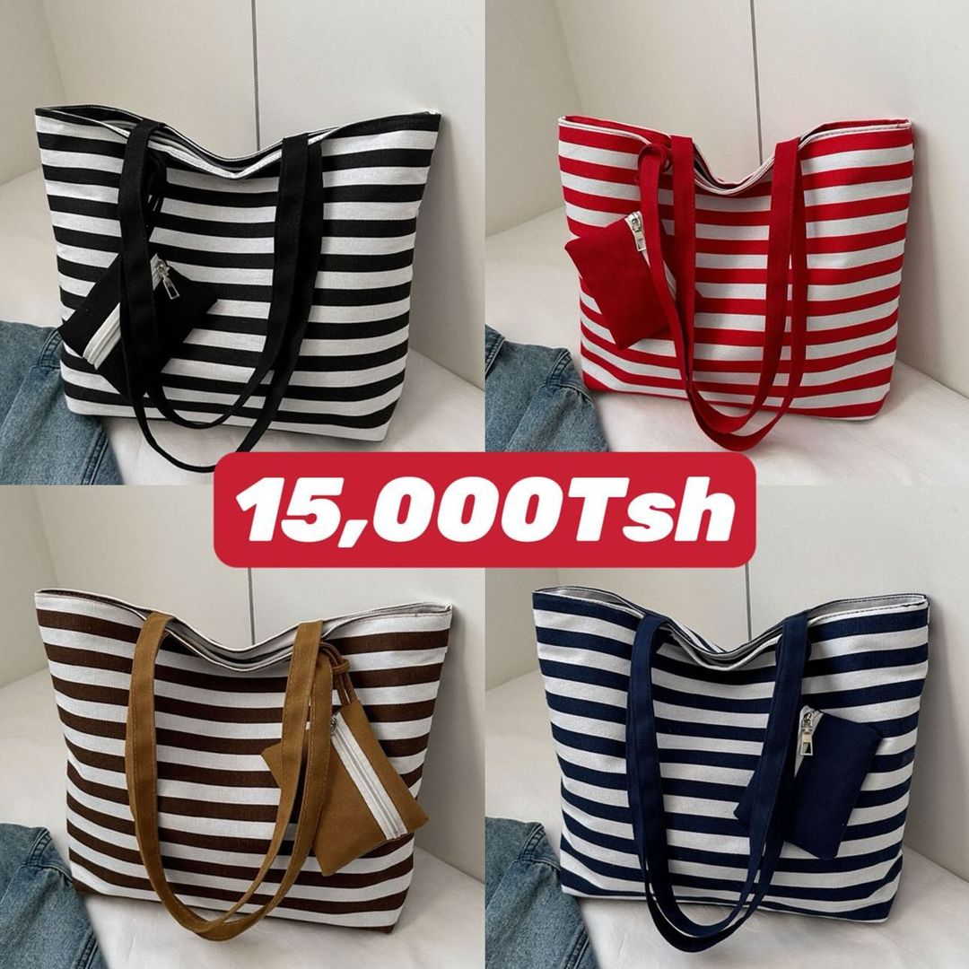 Takeer - 🥳🥳🥳New Arrivals 🥳🥳🥳
 🔥🔥🔥

New lady bag😍😍
Price: 15,000Tsh/=

Material: Quality assured (Ipo Kama kwenye picha)✅ 
Please send a DM for fa...