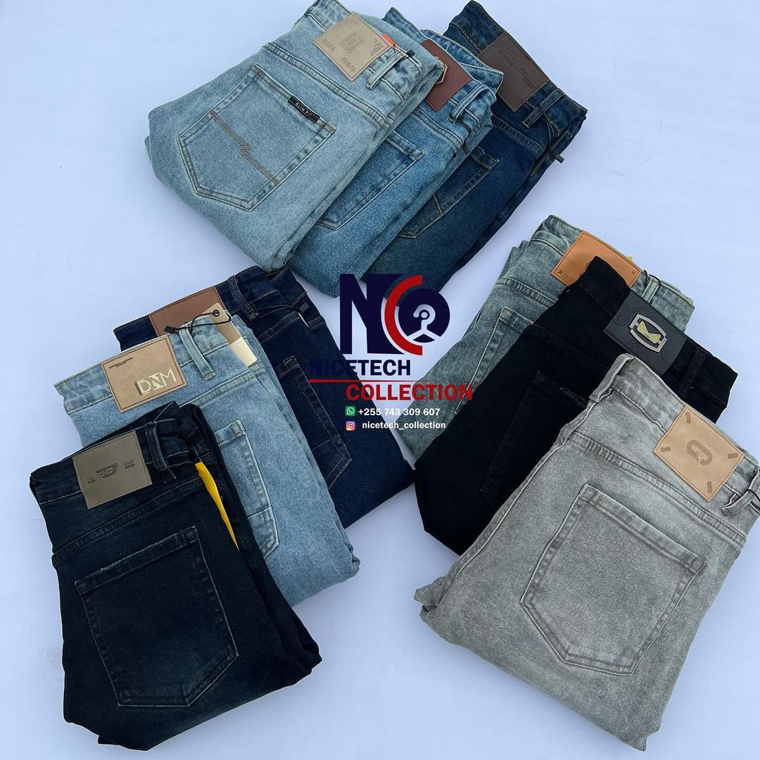 Takeer - Denim jeans 📌📌 

📌Price:40,000/=

📌Size:30——40

📌Call/text/WhatsApp 
📌DM available 

~Tunafanya delivery ndani na nje ya dar kwa gharama za m...