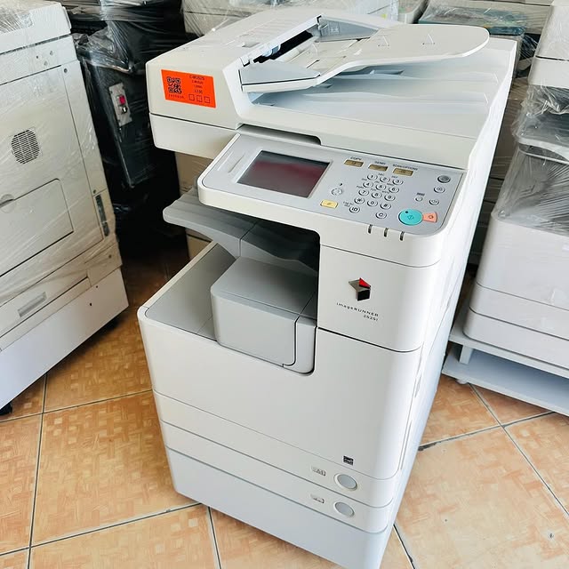 Takeer - CANON IR2525 BLACK AND WHITE PRICE 2,000,000
INATOA COPY
INAPRINT
INASCANN
INAGEUZA
INA ADF
SPEED 25PPM
PAPER SIZE A3 A4 A5
PAPER TRAY 2+ BYPASS
IN...