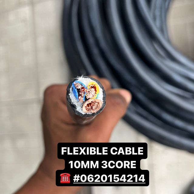 Takeer - FLEXIBLE WIRE
-SIZE 10MMX3CORE

WASILIANA NASI
WHATSAPP/CALLS #☎️

WATEJA WA MIKOANI TUNATUMA 🚚
 
