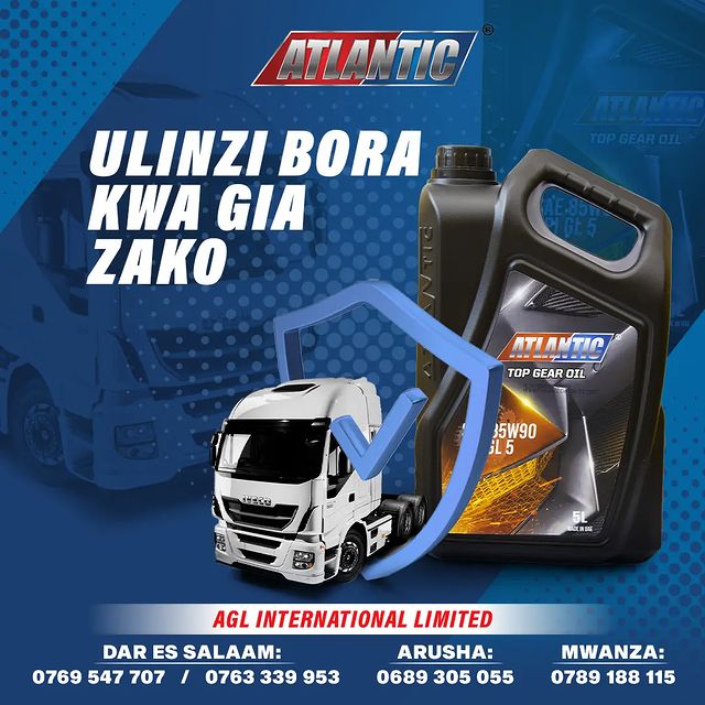 Takeer - Keep your vehicle running smoothly with Atlantic Gear Oil.
Experience superior lubrication and unmatched performance for all your gear needs.

..

...