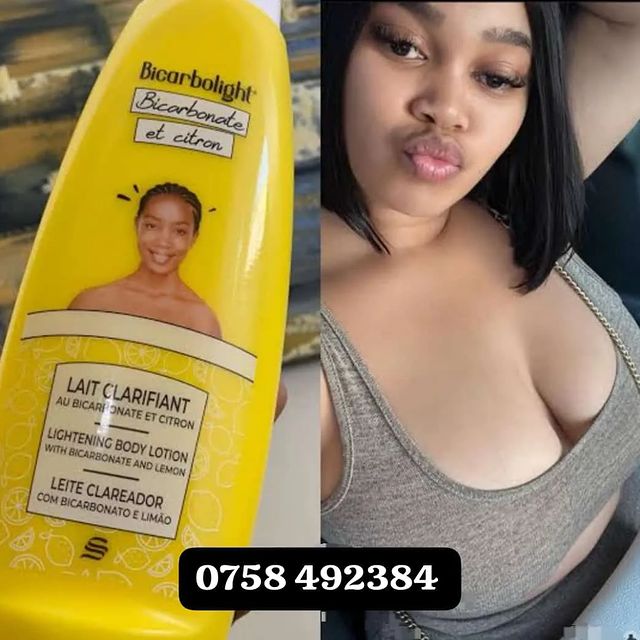 Takeer - BICARBOLIGHT LOTION WITH LEMON 🍋 
👨‍🦯Hii ni fast action lotion kwa wale wasioweza mambo ya kusubiri muda mrefu sana lotion ifanye kazi.. basi hi...