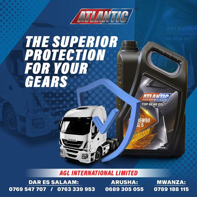 Takeer - Keep your vehicle running smoothly with Atlantic Gear Oil.
Experience superior lubrication and unmatched performance for all your gear needs.

..

...