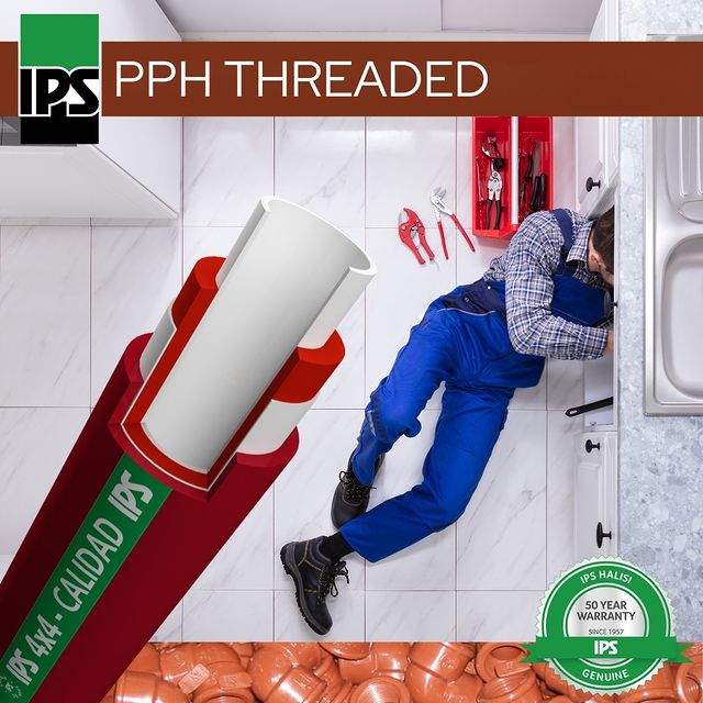 Takeer - PPH Threaded provides a system with a familiar installation method to any reputable plumber. This results in a better installed system combined wit...