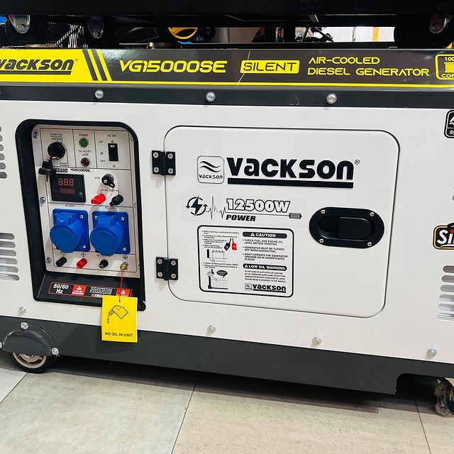 Takeer - VACKSON DIESEL GENERATOR AVAILABLE 

✅POWER 12.5KV
✅SINGLE PHASE

✅PRICE 6,200,000/=TSH

🚚YES TUNAFANYA DELIVERY NA MIKOANI TUNATUMA

📞MORE INFO 