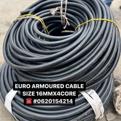 Takeer - ARMORED CABLE (UNDERGROUND CABLE)
-SIZE 16MMX4CORE

WASILIANA NASI
WHATSAPP/CALLS #☎️

WATEJA WA MIKOANI TUNATUMA 🚚
 
