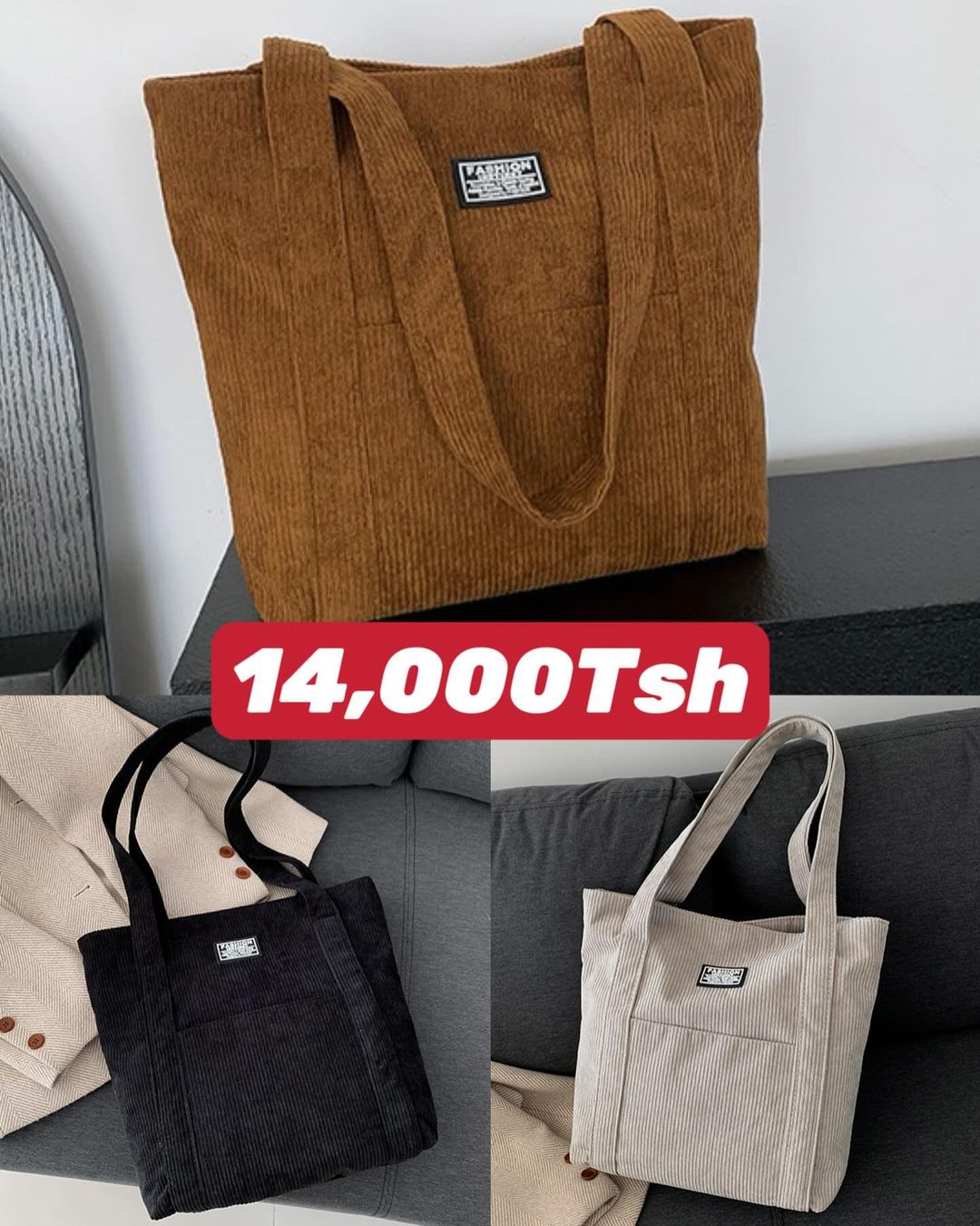 Takeer - 🥳🥳🥳New Arrivals 🥳🥳🥳
 🔥🔥🔥

New lady bag😍😍
Price: 14,000Tsh/=

Material: Quality assured (Ipo Kama kwenye picha)✅ 
Please send a DM for fa...