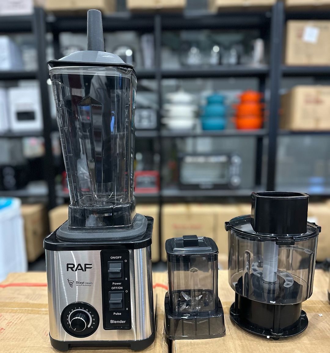 Takeer - 3 in 1 BLENDER
UJAZO: 2 LITERS

❗️JUG LITA 2
❗️JUG NUSU LITA
❗️MEAT GRINDER

BEI : 170,000/=

❗️KWA MATUMIZI YA BIASHARA NA NYUMBANI❗️

WARRANTY MW...