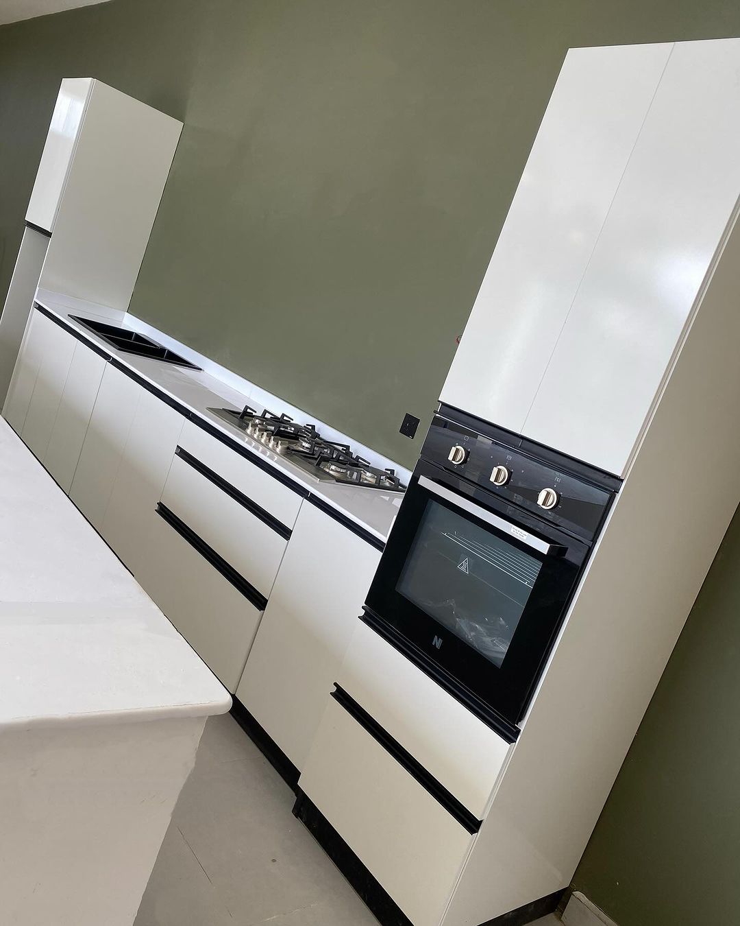 Takeer - MDF KITCHEN CABINETS 
Price: 1,400,000/- per running meter
Book your site visit with us 