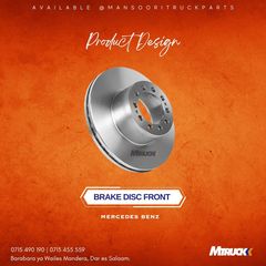 Takeer - PRODUCT NAME : BRAKE DISC FRONT

BRAND : MERCEDES BENZ

_______

AVAIALBLE 

📍: BARABARA YA WAILES MANDERA, DAR ES SALAAM
📞 : 