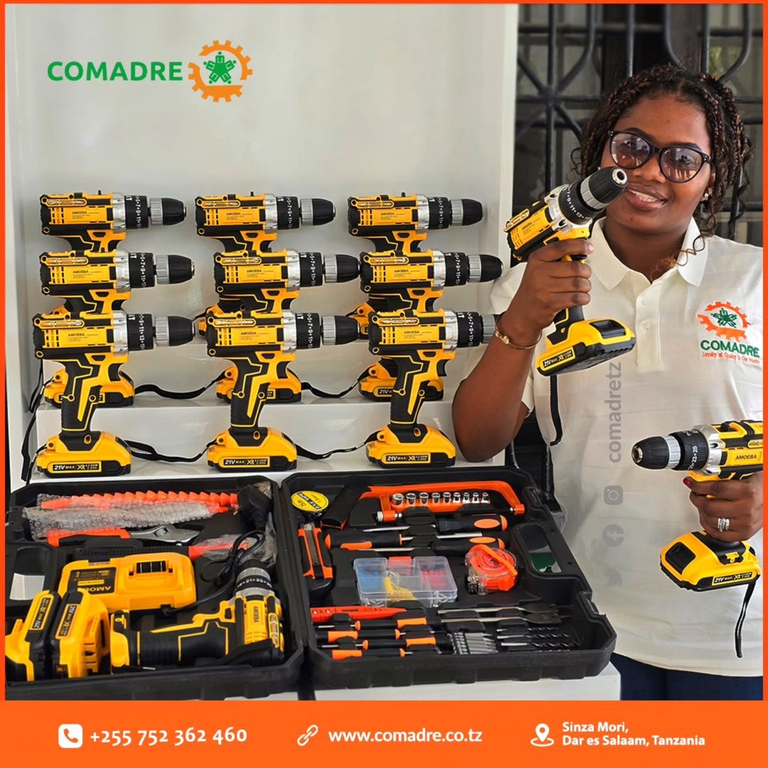 Takeer - Get the job done right with our Cordless Brushed Drill Set! Complete with essential tools for every task, it's your perfect partner for quick and e...