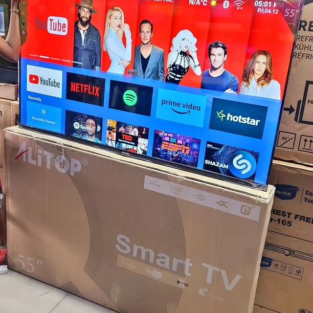 Takeer - Alitop Smart android 4K UHD Tv 55 inch
Bei 850,000 

Call or WhatsApp 