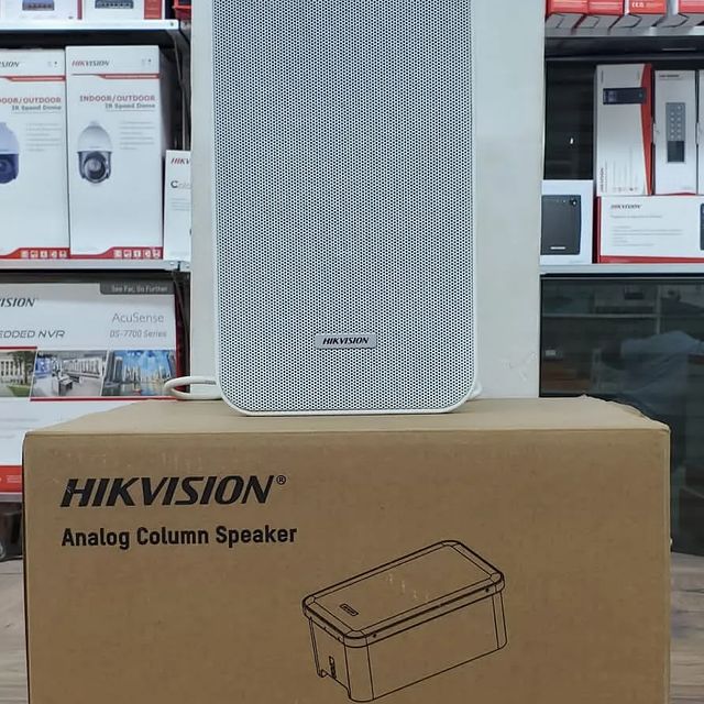 Takeer - NEW PRODUCT ALERT🔥🔥🔥

ANALOG COLUMN SPEAKER 
Brand: HIK VISION 

Features & Specifications;
➡️Adopts aerospace magnetic, imported adhesive coati...