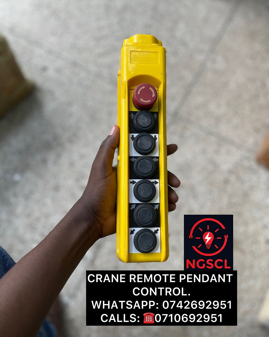 Takeer - CRANE REMOTE PENDANT CONTROL.

MAWASILIANO,
WHATSAPP & CALLS: CALLS: ☎️
TUNAPATIKANA KARIAKOO, MTAA WA NARUNG’OMBE NA LIVINGSTONE.

MIKOANI TUNATUM...