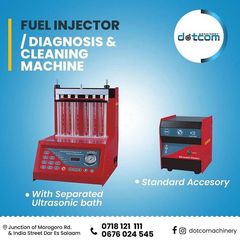 Takeer - Fuel injector diagnosis and cleaning equipment 

✅ BEI NI 4,200,000/=

Call / Whatsapp 
www.dotcomachinery.co.tz
__________________________________...