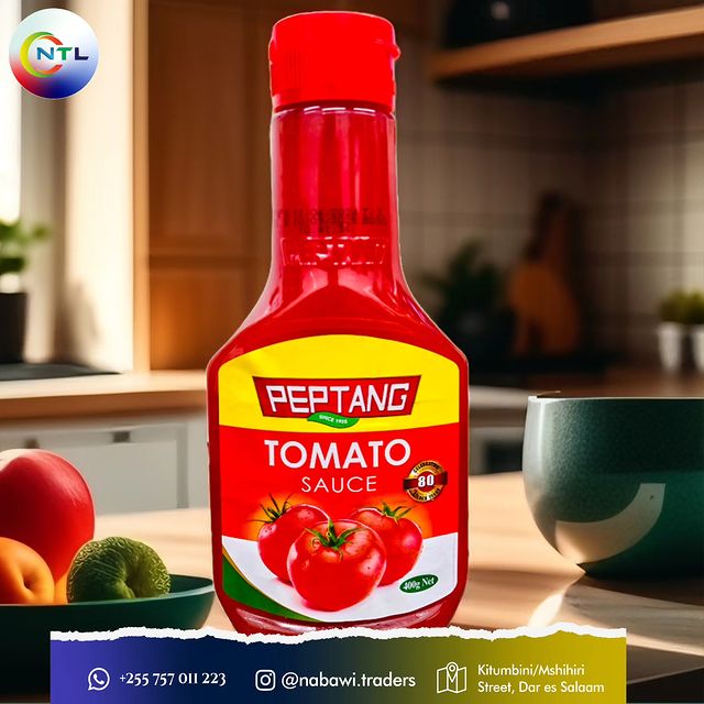 Takeer - Peptang Tomato Sauce - 400gm 🍅

Bei : 40,000/= x 24pcs in a Carton

*𝐖𝐡𝐨𝐥𝐞𝐬𝐚𝐥𝐞 𝐎𝐧𝐥𝐲| 𝐉𝐮𝐦𝐥𝐚 𝐓𝐮

📍 Tunapatikana City Centre; Mt...