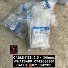 Takeer - CABLE TIES 2.5 x 100mm.

MAWASILIANO,
WHATSAPP & CALLS: CALLS: ☎️
TUNAPATIKANA KARIAKOO, MTAA WA NARUNG’OMBE NA LIVINGSTONE.

MIKOANI TUNATUMA.

 

.