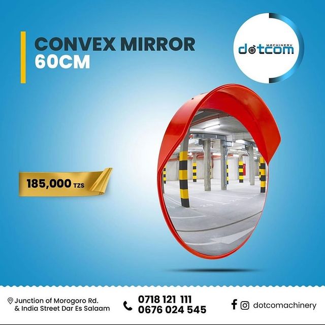 Takeer - Convex mirror 60cm

✅Bei yake ni 185,000/=

Call / Whatsapp 
www.dotcomachinery.co.tz
______________________________________________________
Juncti...