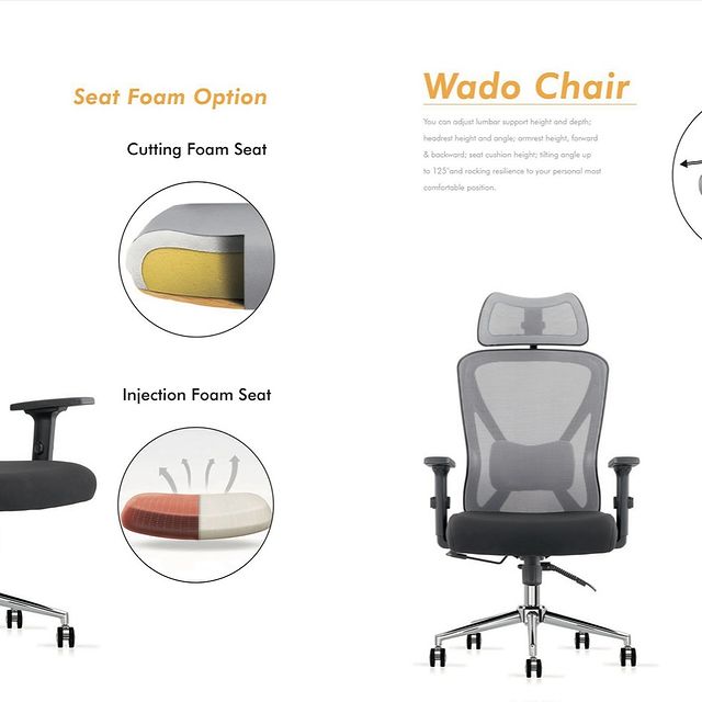 Takeer - Sit back and relax in style with our high-quality Ergonomic chair, designed for ultimate comfort and support for your back. ✨ 

Original Price : 82...