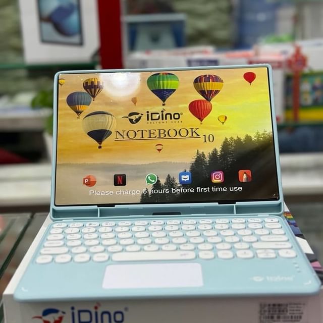 Takeer - MWAMBA HUYU APA!! IDINO. Notebook10 

Price 370,000
Call/WhatsApp 
512gb
8ram
10.1 display 
Wireless Mouse 
Wireless keyboard 
Drawing ✍️ Pen
Andro...