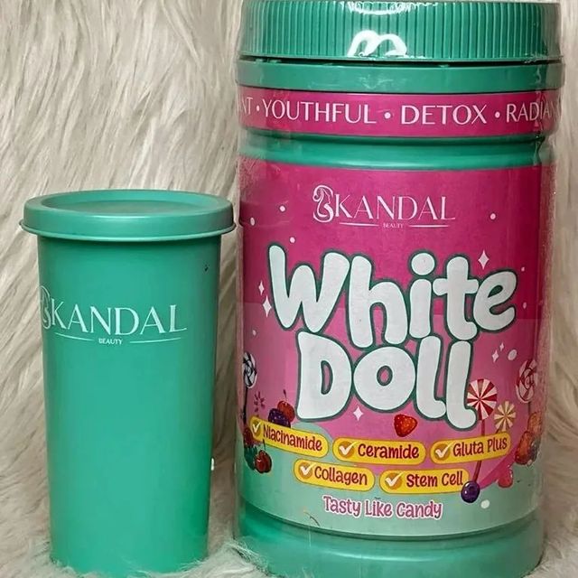 Takeer - WHITE DOLL 
SUPER ADVANCED WHITENING 
Fabulous taste, Tasty like candy. Advanced combination ingredients with Niacinamide, Ceramide, Gluta Plus, Fi...