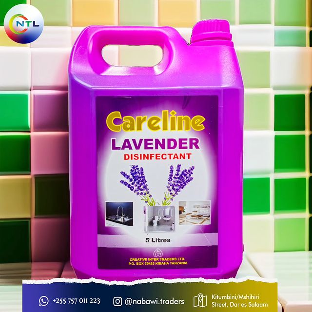 Takeer - Careline - (Lavender) Disinfectant 5Ltr
Price: 39,500/=
Zinakaa PC 4 Per Carton 

*𝐖𝐡𝐨𝐥𝐞𝐬𝐚𝐥𝐞 𝐎𝐧𝐥𝐲| 𝐉𝐮𝐦𝐥𝐚 𝐓𝐮

📍 Tunapatikana Ci...