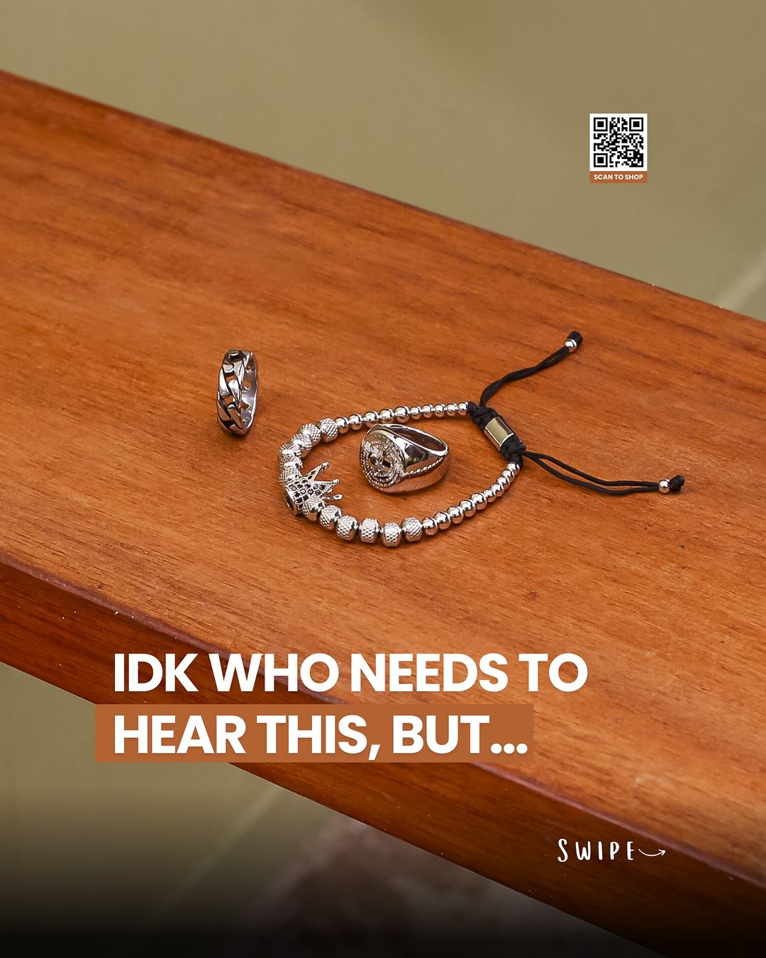 Takeer - IDK who needs to hear this, but stainless steel is the unsung hero of jewelry. Stronger, shinier, and always stylish! 💎✨  . shop now.…👉👉slide👉�...