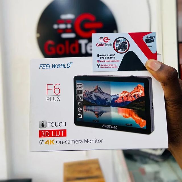 Takeer - FEELWORLD TOUCH 3DLUT 6"4K ON-CAMERA MONITOR

TSH 650,000/=

 

CALL 🤳 
📍Tunapatikana pembeni ya kengere ya kanisa la KKKT  kariakoo Dar es salaa...