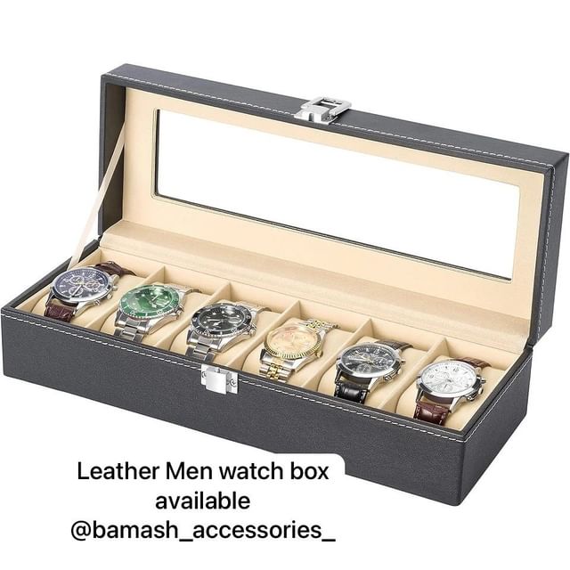 Takeer - ATHER WATCH BOX. (MEDIUM SIZE)

BLACK 
BROWN 

BEI 30,000 EACH.

 
 


Call or WhatsApp 📞 + 
💎onlineshopping💎       