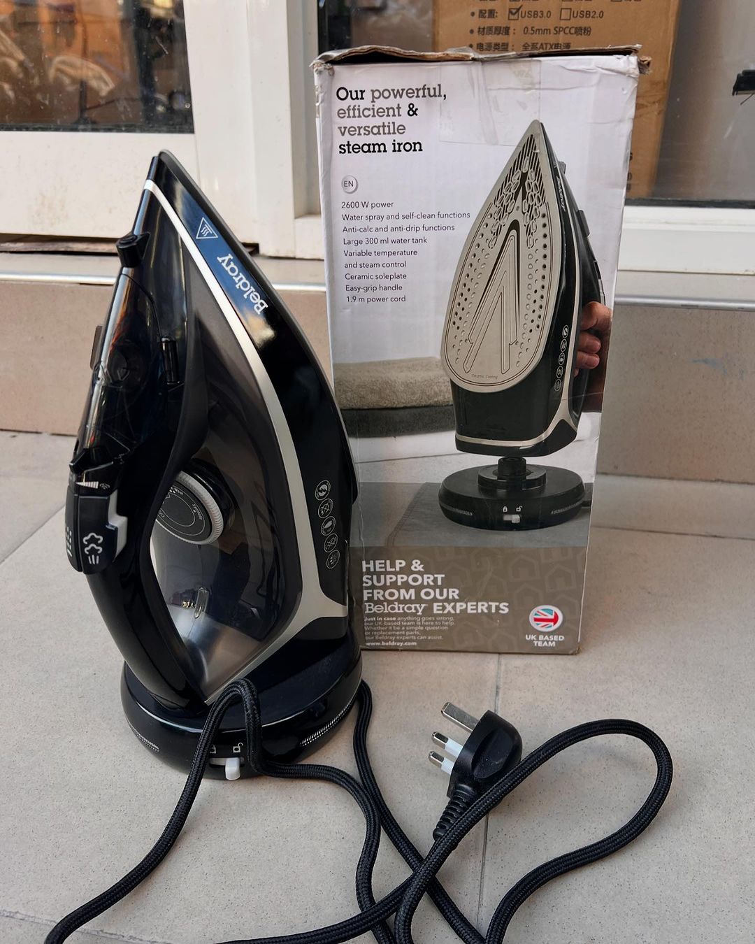 Takeer - Beldray cordless stim iron 

Bei 95,000