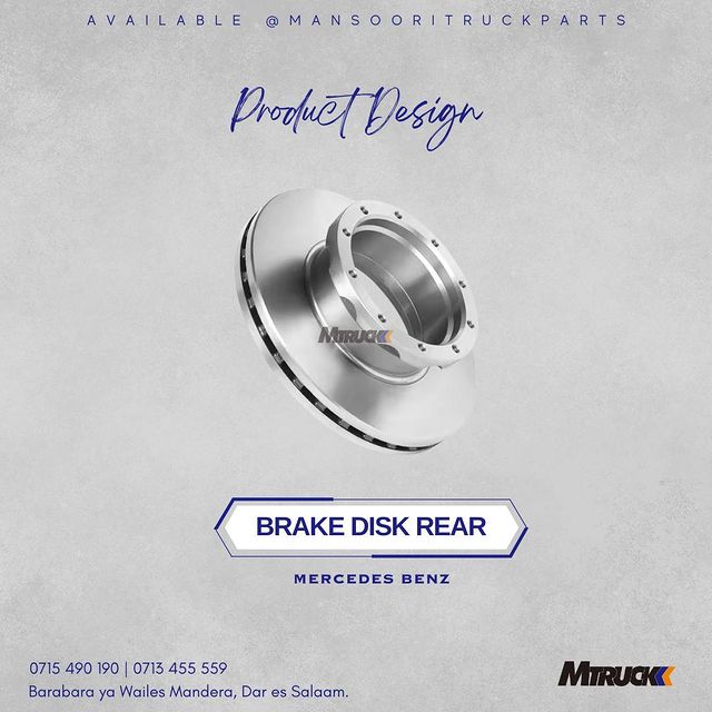 Takeer - PRODUCT NAME : BEAKE DISK REAR

BRAND : MERCEDES BENZ

_______

AVAIALBLE 

📍: BARABARA YA WAILES MANDERA, DAR ES SALAAM
📞 : 