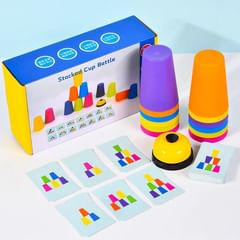 Takeer - Stacked Cup Battle for Kids, Parent - Child Interactive Game, Fun Stacking Game for 2 Players
Price 25,000tshs