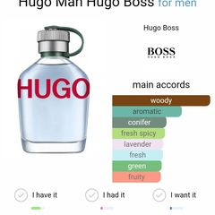 Takeer - Hugo Man by Hugo Boss is a Woody Aromatic fragrance for men. Hugo Man was launched in 2021. Top note is Green Apple; middle note is Lavender; base ...