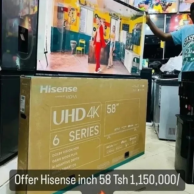 Takeer - 🔥Offers Offers Offers🔥 Offers Offers Offers 🔥Offers 

Hisense tv original kabisa sio kopi 
Bei ipo kwenye  ofa

32" kawaida.👉 360,000/=
32 smar...